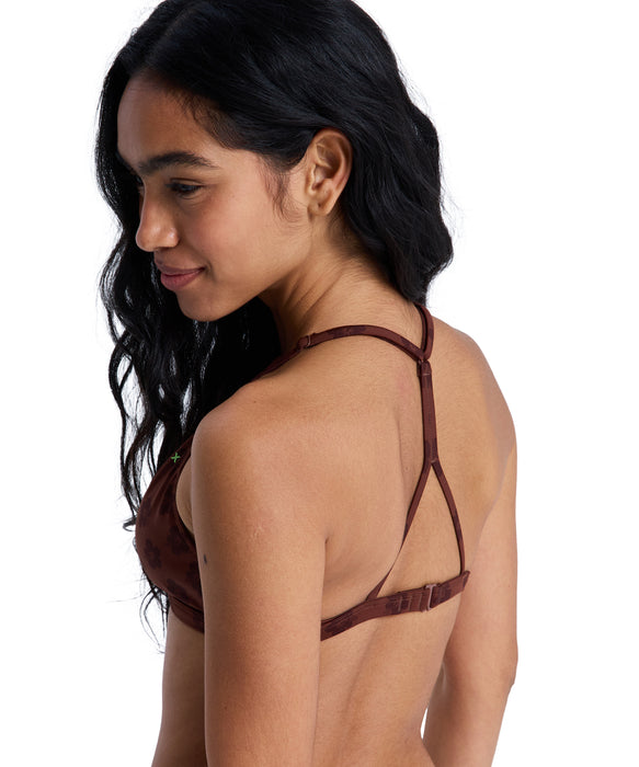 【OUTLET】Roxy ROXY PRO THE CUT BACK FIXEDTRI ウィメンズ ビキニトップ