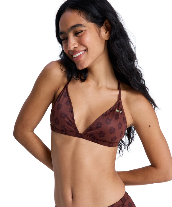 【OUTLET】Roxy ROXY PRO THE CUT BACK FIXEDTRI ウィメンズ ビキニトップ