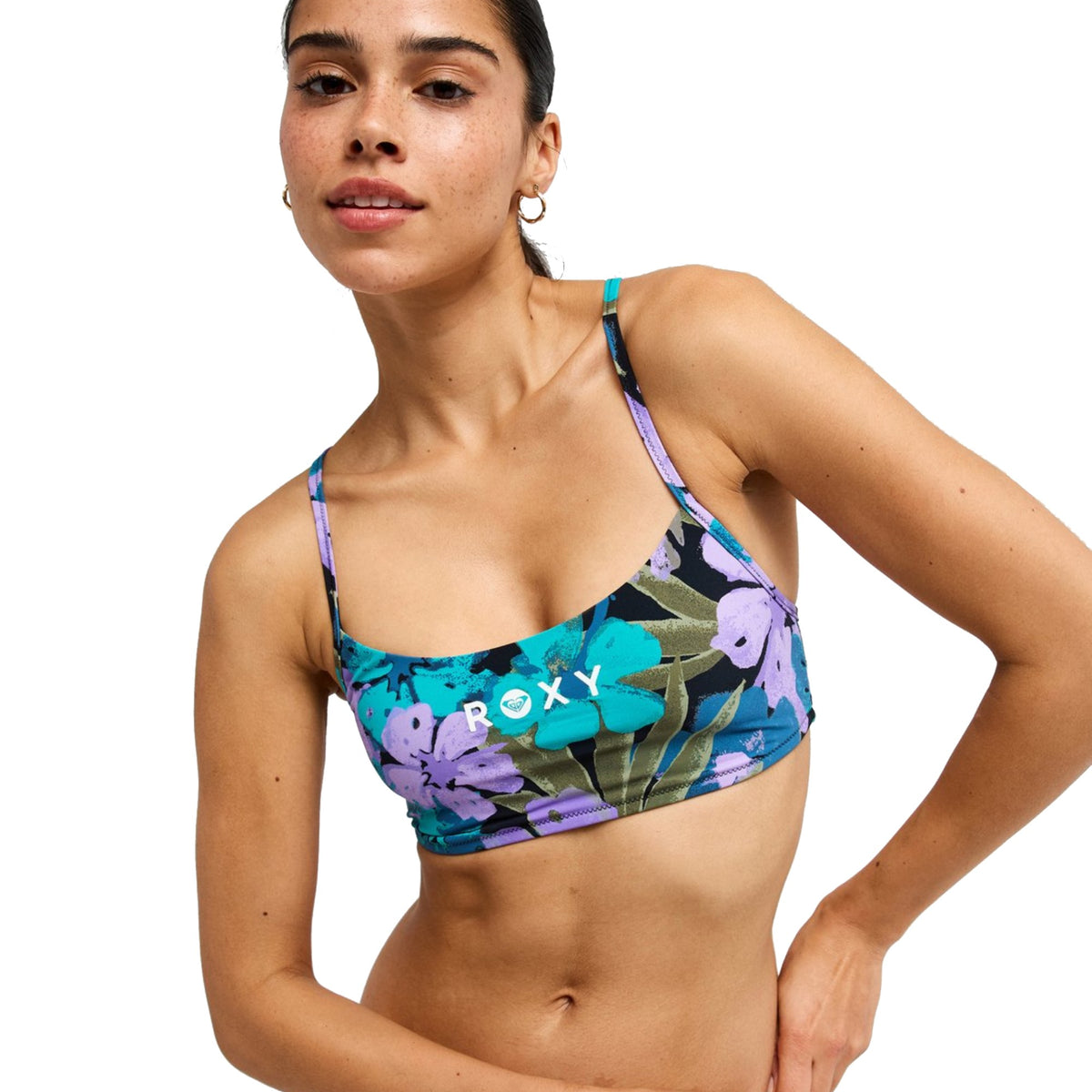 ROXY FITNESS ROXY ACTIVE PT BRALETTE ビキニ トップ 水着 【2026年