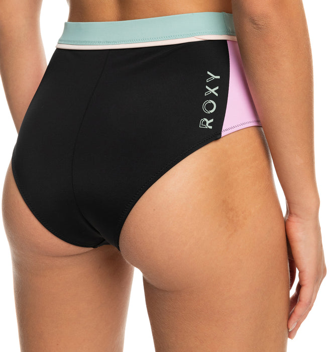 【OUTLET】水着 ボトム ROXY ACTIVE HIGH WAIST MOD SD