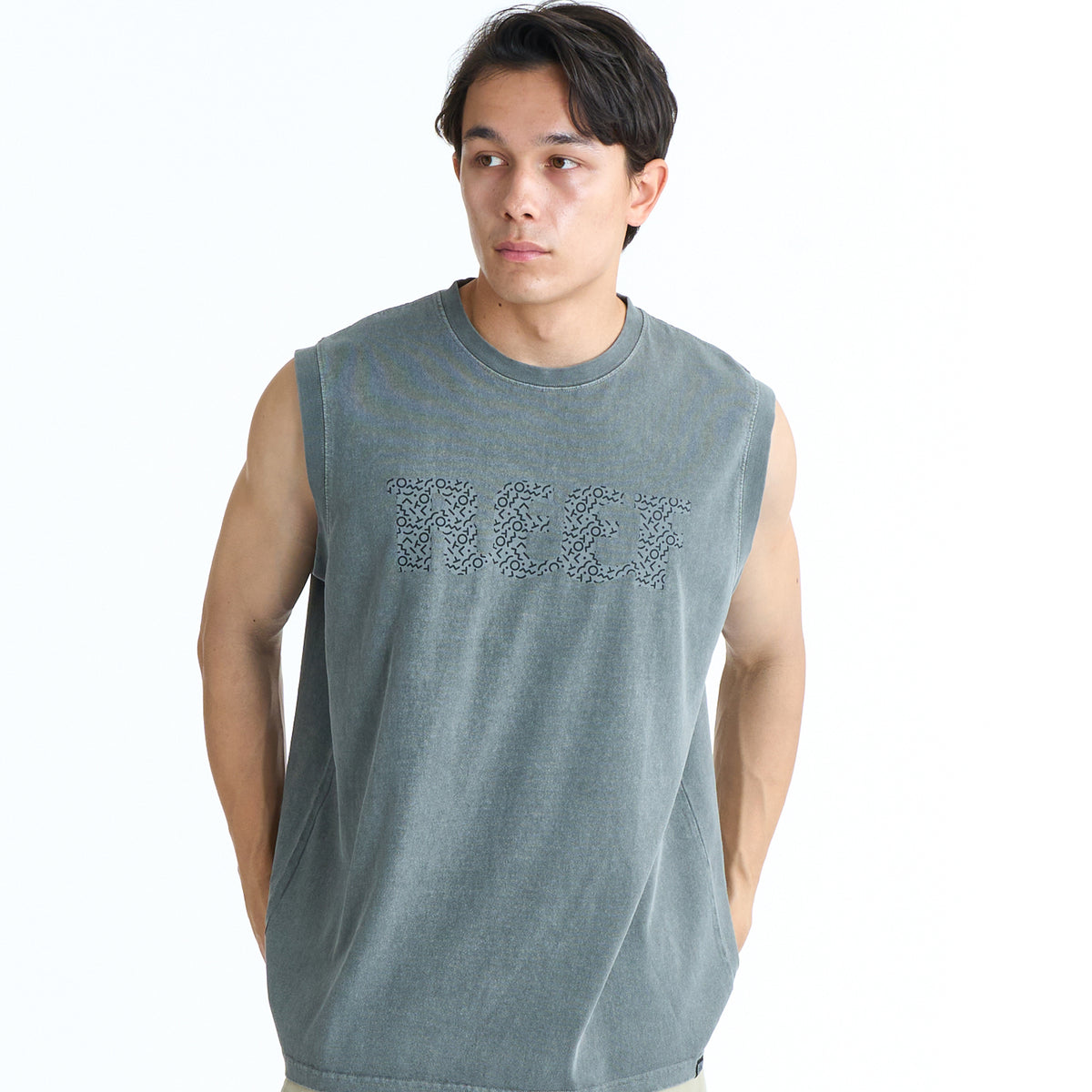 D&G 80'sスタイル タンクトップ 38サイズ SALE】REEF 80S LOGO SS T タンクトップ 【2026年春夏モデル】