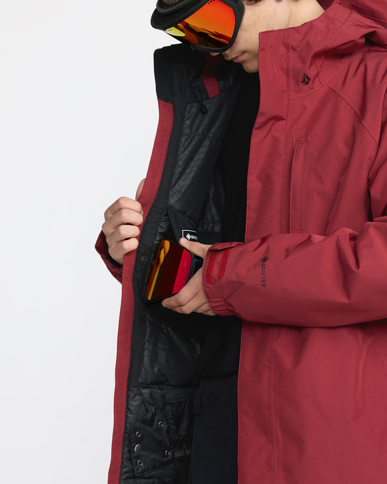 【OUTLET】VOLCOM メンズ DUA INS GORE-TEX JACKET スノージャケット