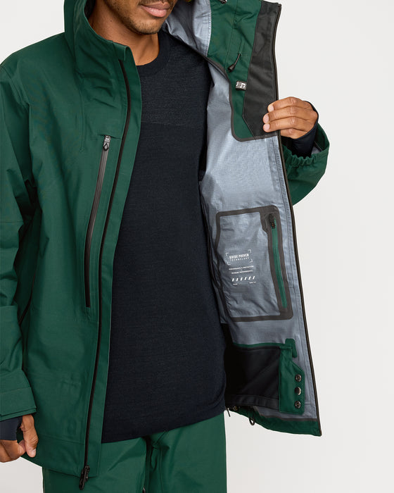 【SALE】VOLCOM メンズ ANYOX GUIDE GORE PRO SHELL JKT スノージャケット