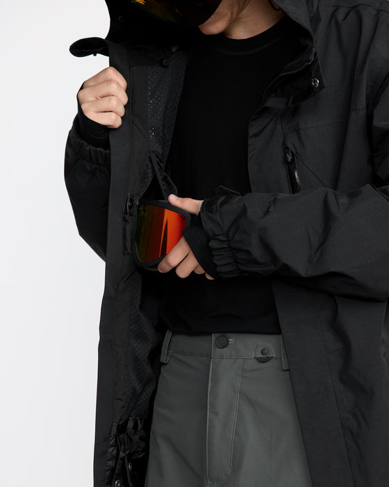 VOLCOM メンズ L GORE-TEX JACKET スノージャケット