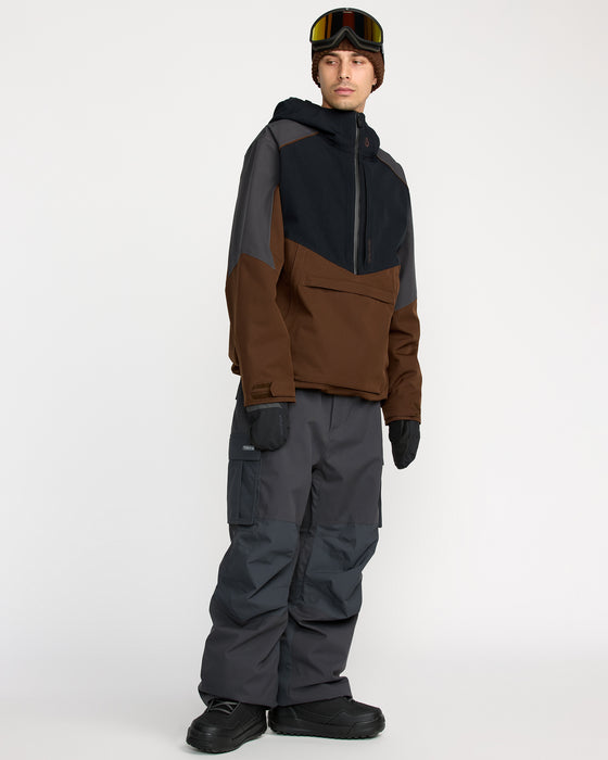 VOLCOM メンズ BRIGHTON PULLOVER スノージャケット