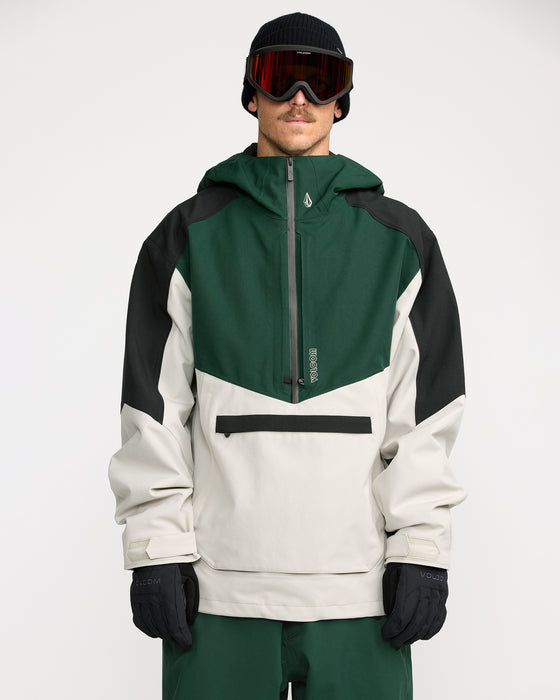 VOLCOM メンズ BRIGHTON PULLOVER スノージャケット