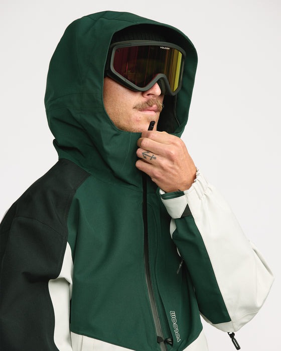 VOLCOM メンズ BRIGHTON PULLOVER スノージャケット