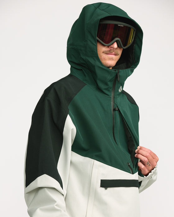 VOLCOM メンズ BRIGHTON PULLOVER スノージャケット