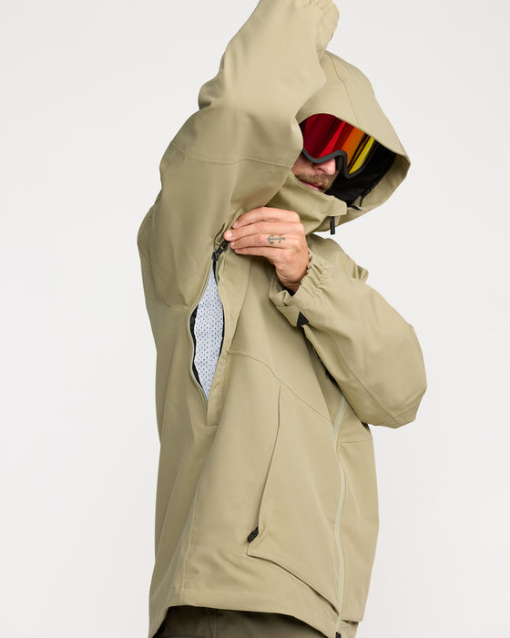 VOLCOM メンズ BRIGHTON FULL ZIP JACKET スノージャケット