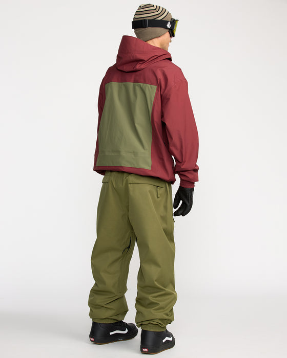 OUTLET FAMILY SALE】VOLCOM メンズ ARTHUR 3L JACKET スノージャケット