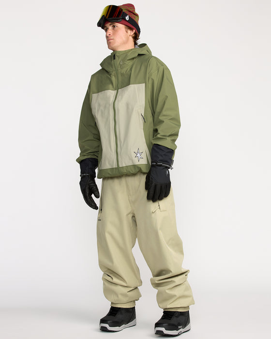 【OUTLET】VOLCOM メンズ ARTHUR 3L JACKET スノージャケット