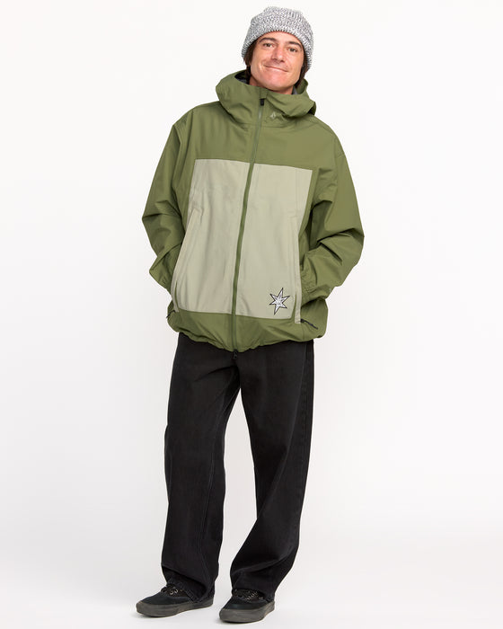 スノーボード Volcom Arthur 3L Jacket S DKO SALE】VOLCOM メンズ ARTHUR 3L JACKET スノージャケット