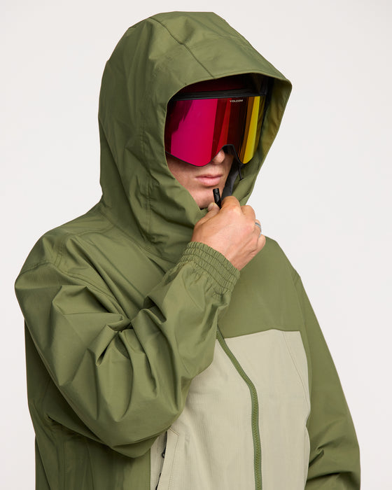 OUTLET FAMILY SALE】VOLCOM メンズ ARTHUR 3L JACKET スノージャケット