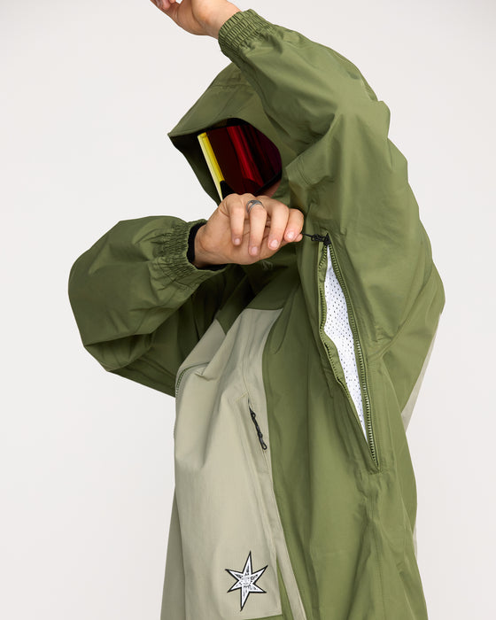 OUTLET】VOLCOM メンズ ARTHUR 3L JACKET スノージャケット