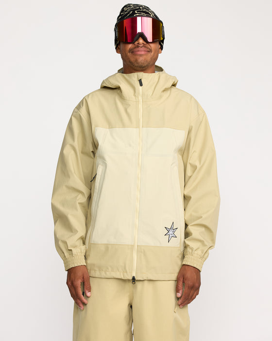 アートデザイン スノーボードジャケット VOLCOM メンズ ARTHUR 3L JACKET スノージャケット