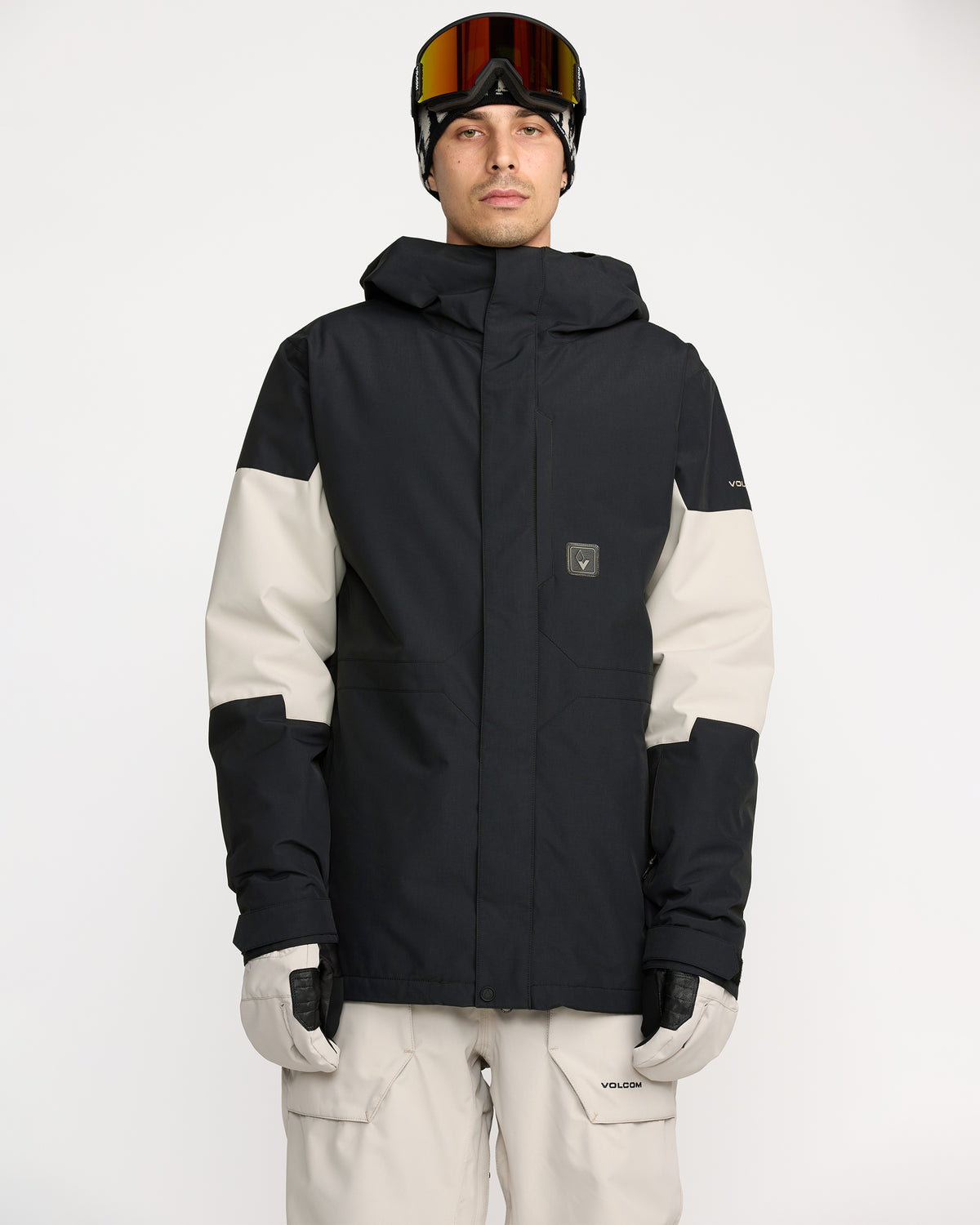 【値下げしました】Volcom フード付きジャケット VOLCOM メンズ PRIMRY JACKET スノージャケット