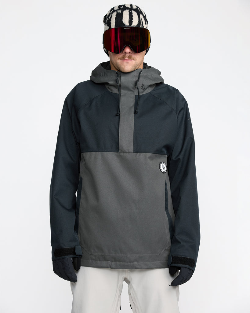 OUTLET】VOLCOM メンズ HOSSEGOR 20K PULLOVER スノージャケット