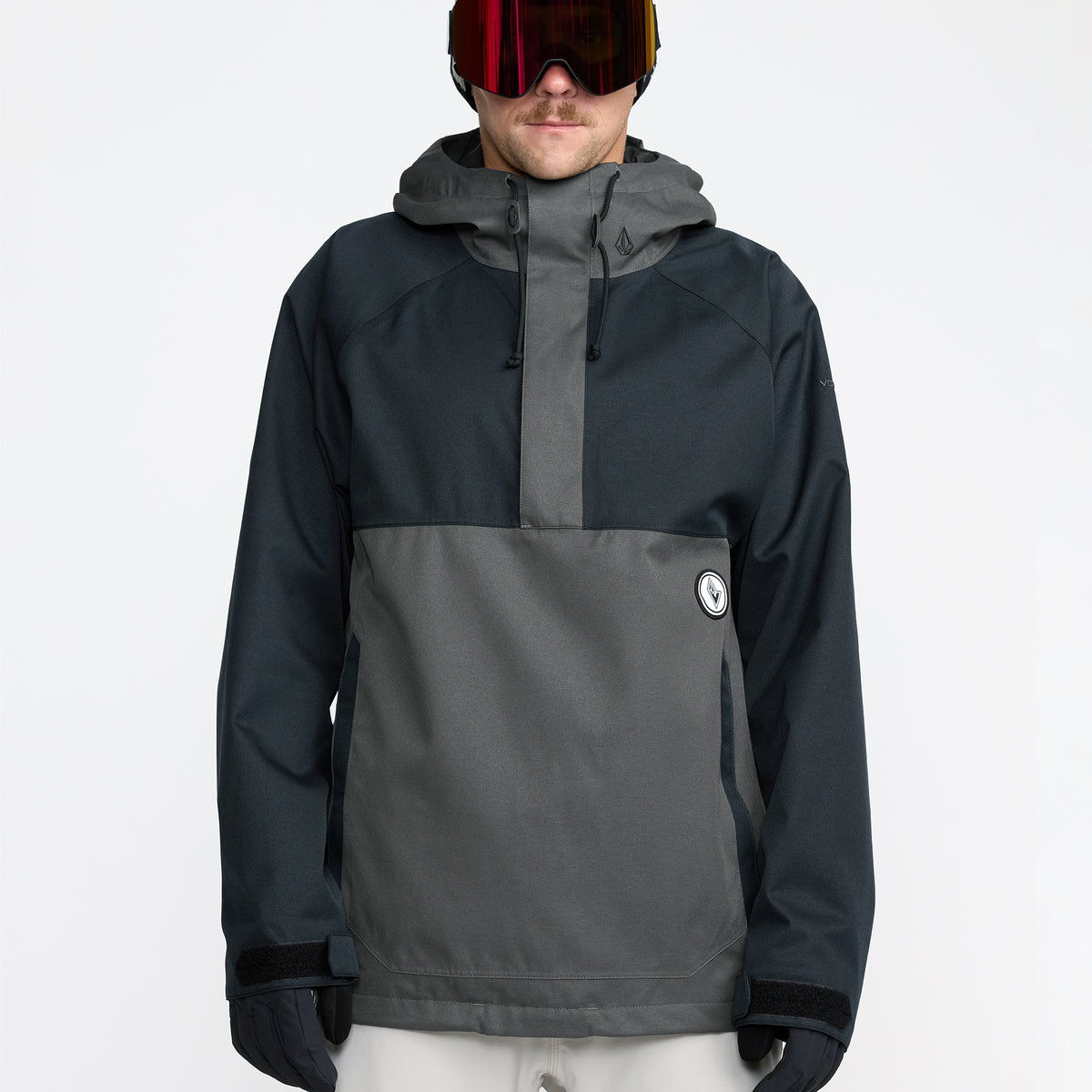 OUTLET】VOLCOM メンズ HOSSEGOR 20K PULLOVER スノージャケット