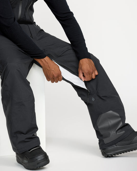 VOLCOM メンズ ANYOX GORE-TEX PRO SHELL BIB スノーパンツ