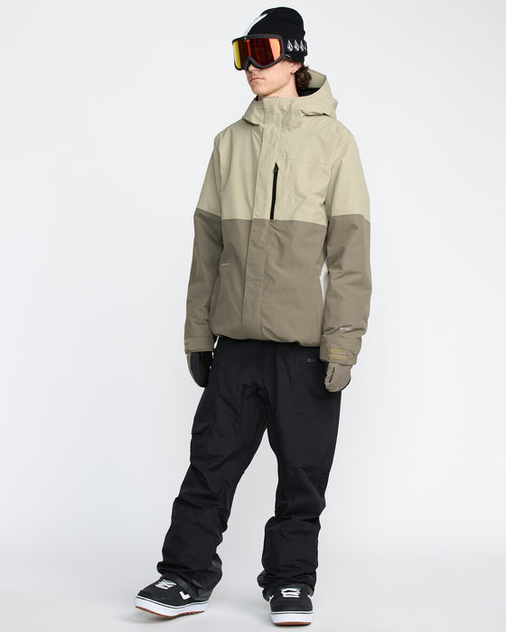 【OUTLET】VOLCOM メンズ RAIN GORE-TEX BIB OVERALL スノーパンツ