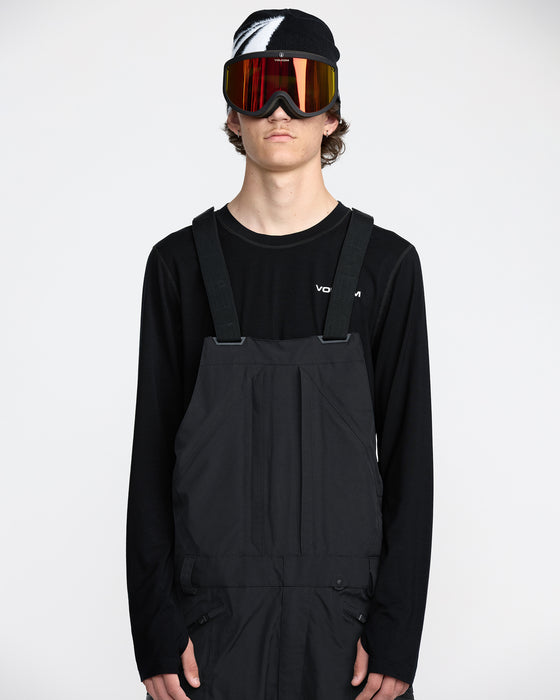 VOLCOM メンズ RAIN GORE-TEX BIB OVERALL スノーパンツ