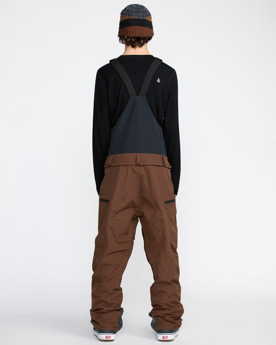 VOLCOM メンズ RAIN GORE-TEX BIB OVERALL スノーパンツ