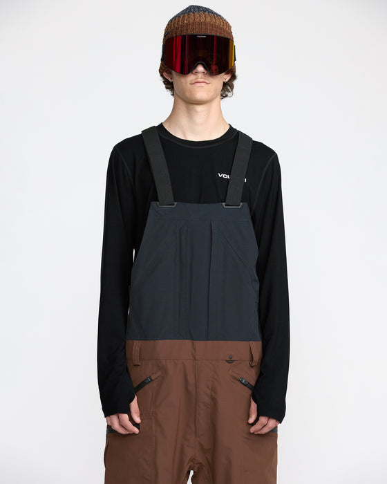 SALE】VOLCOM メンズ RAIN GORE-TEX BIB OVERALL スノーパンツ