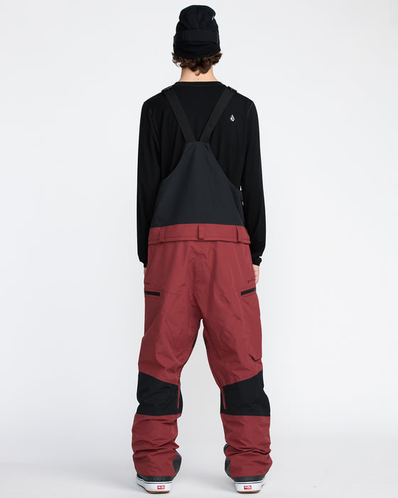 VOLCOM メンズ RAIN GORE-TEX BIB OVERALL スノーパンツ
