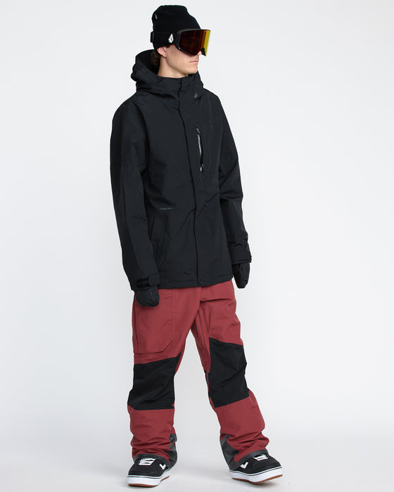 OUTLET】VOLCOM メンズ RAIN GORE-TEX BIB OVERALL スノーパンツ