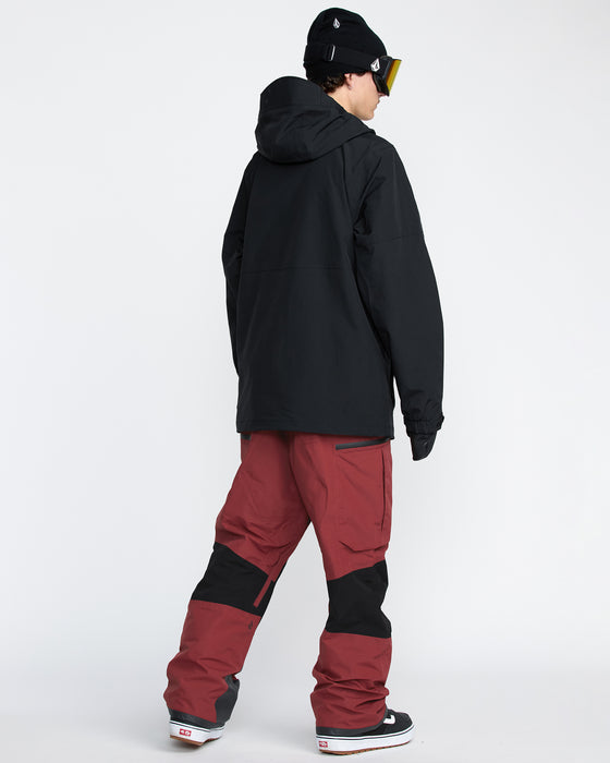【OUTLET】VOLCOM メンズ RAIN GORE-TEX BIB OVERALL スノーパンツ