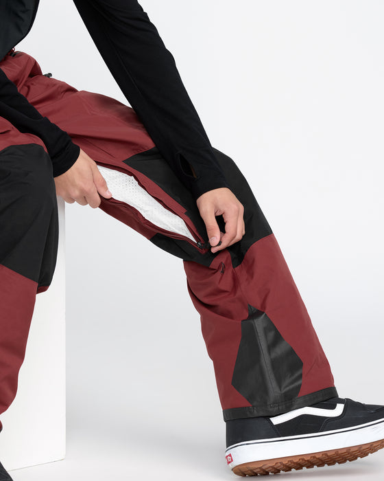 【OUTLET】VOLCOM メンズ RAIN GORE-TEX BIB OVERALL スノーパンツ