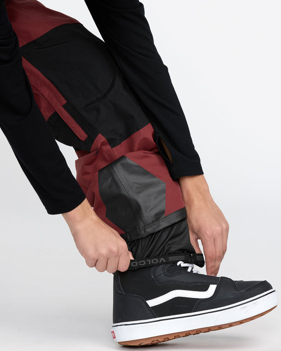 【OUTLET】VOLCOM メンズ RAIN GORE-TEX BIB OVERALL スノーパンツ