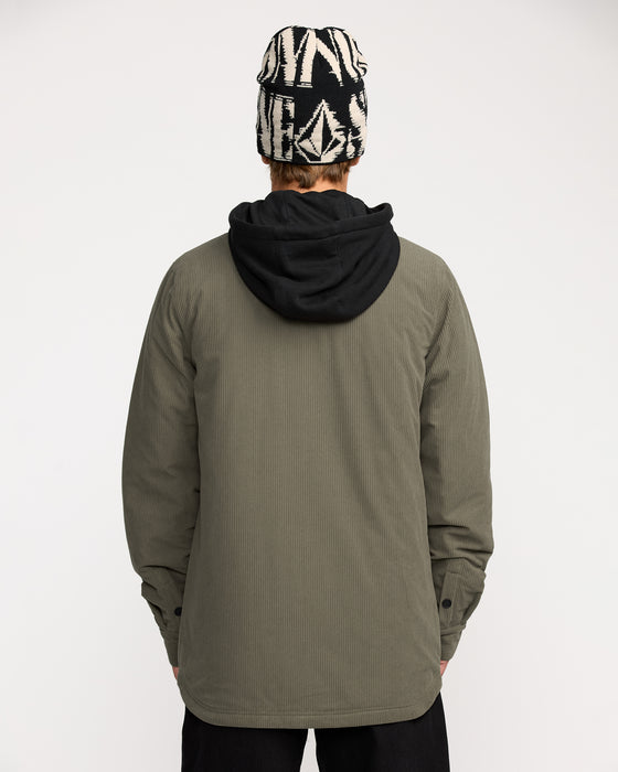【OUTLET】VOLCOM メンズ KENSON INS FLANNEL スノージャケット