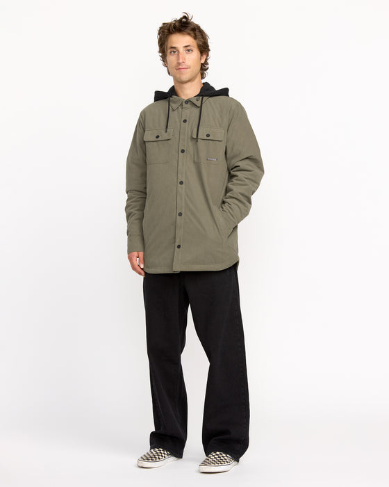 【OUTLET】VOLCOM メンズ KENSON INS FLANNEL スノージャケット