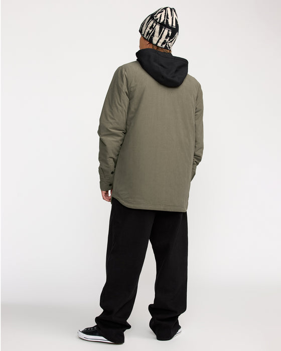 【OUTLET】VOLCOM メンズ KENSON INS FLANNEL スノージャケット