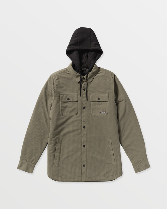 【OUTLET】VOLCOM メンズ KENSON INS FLANNEL スノージャケット
