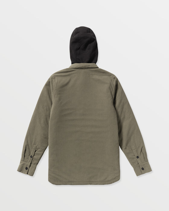 【OUTLET】VOLCOM メンズ KENSON INS FLANNEL スノージャケット