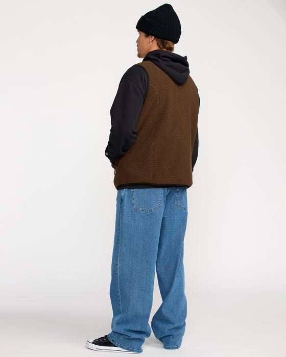 VOLCOM メンズ SNOWDRIFT VEST スノーウェア