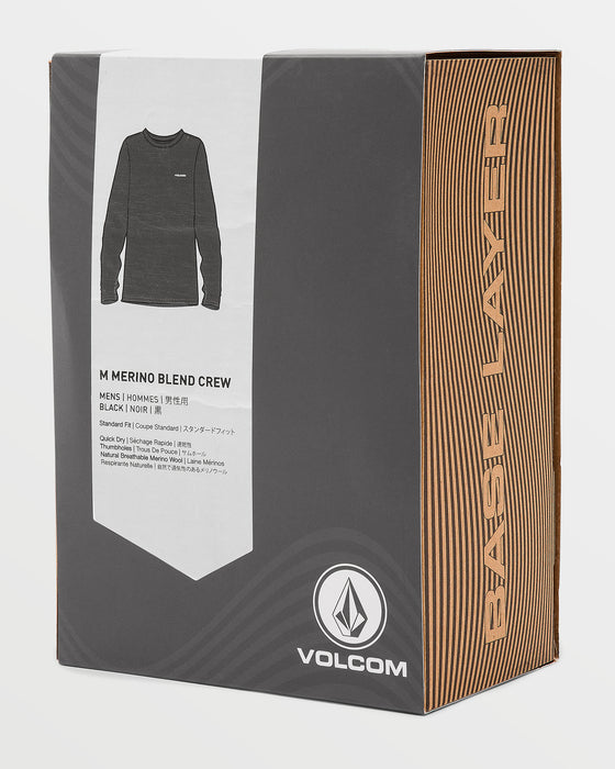 【OUTLET】VOLCOM メンズ M MERINO BLEND CREW スノーウェア