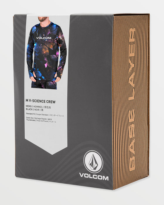 【SALE】VOLCOM メンズ M V-SCIENCE CREW スノーアパレル