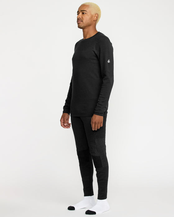 【OUTLET】VOLCOM メンズ M ENGINEERED CREW スノークルーネック