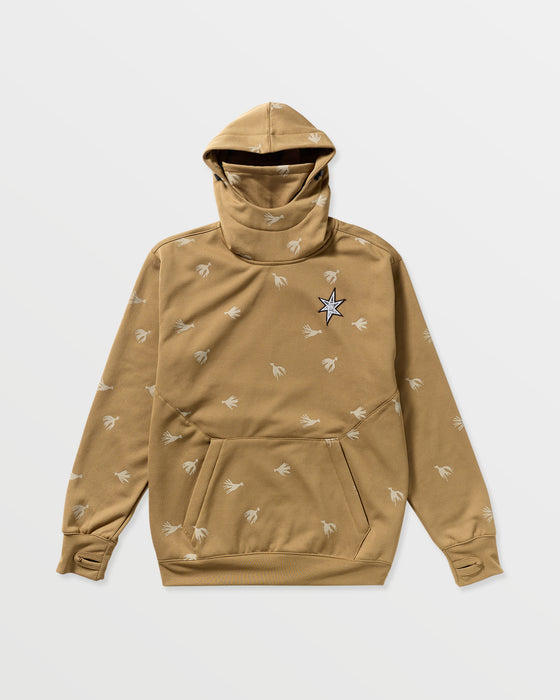 新品 ボルコム 撥水 パーカー HYDRO RIDING HOODIE Sサイズ VOLCOM（ボルコム） 24-25 VOLCOM/ボルコム HYDRO RIDING hoodie 着用