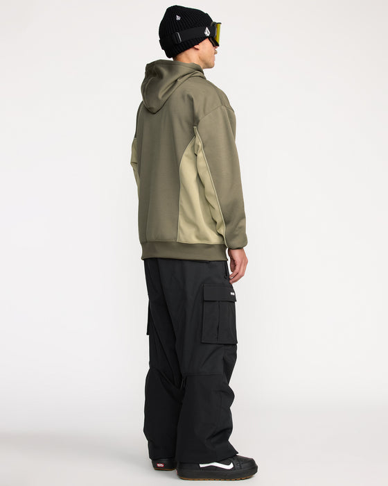 OUTLET】VOLCOM メンズ VITAL HYDRO P/O プルオーバーパーカー