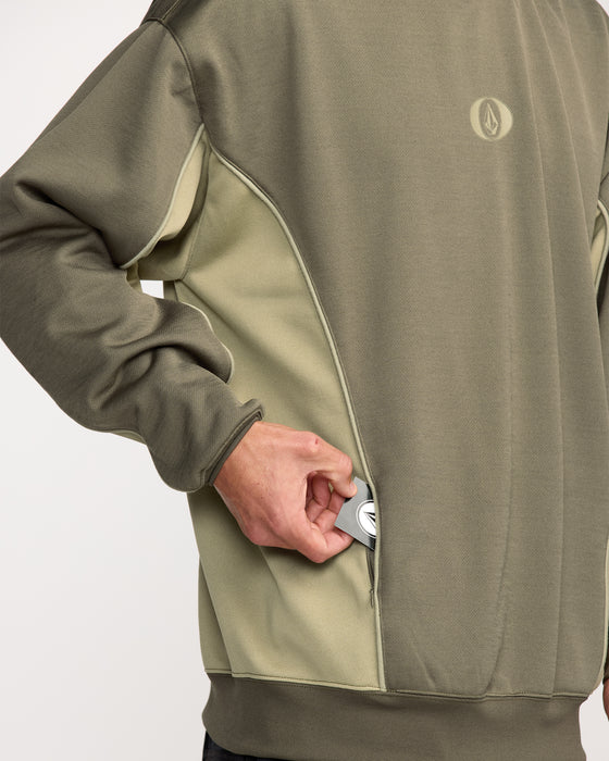 【OUTLET】VOLCOM メンズ VITAL HYDRO P/O プルオーバーパーカー