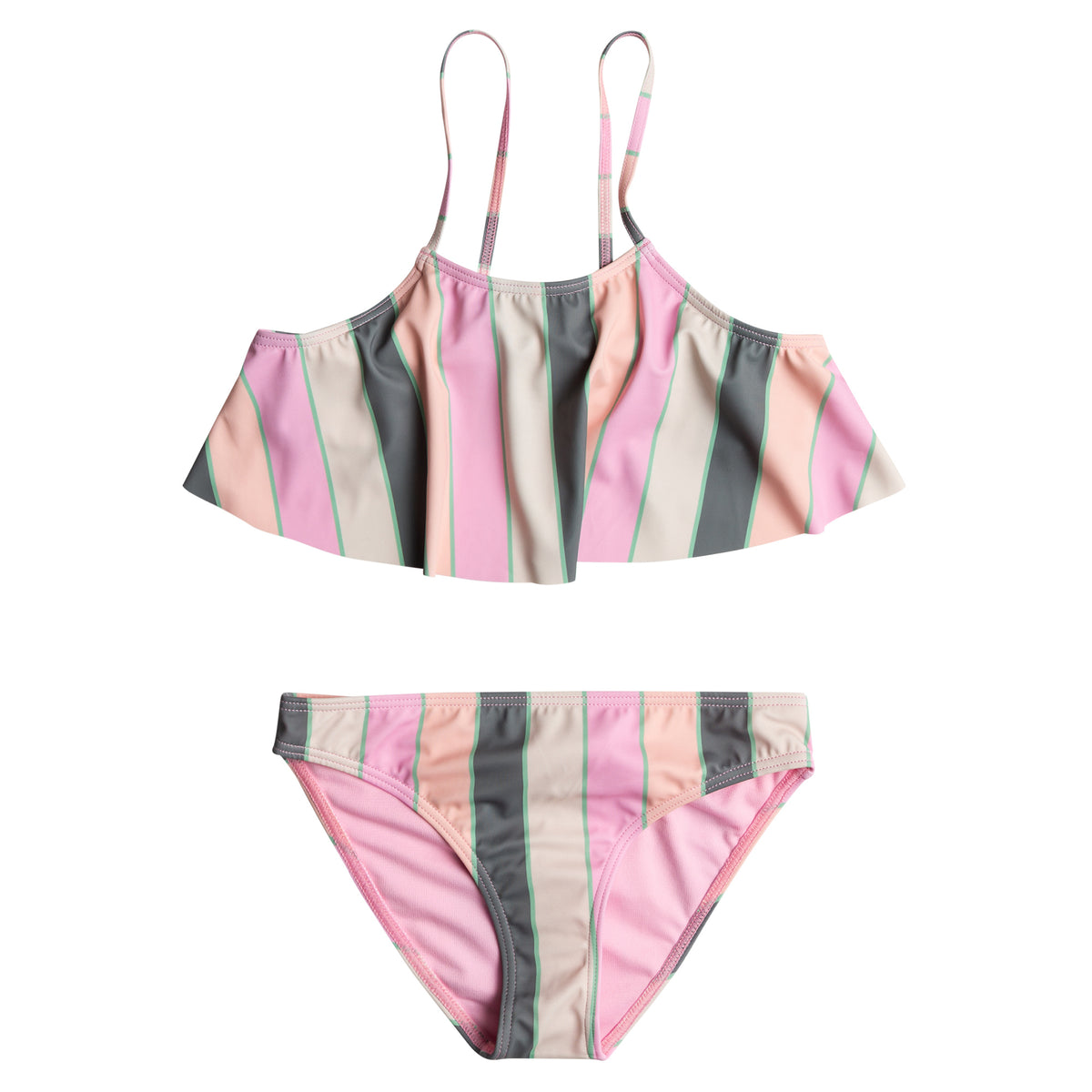 OUTLET】Roxy VERY VISTA FLUTTER SET キッズ 子供用 水着 ビキニ