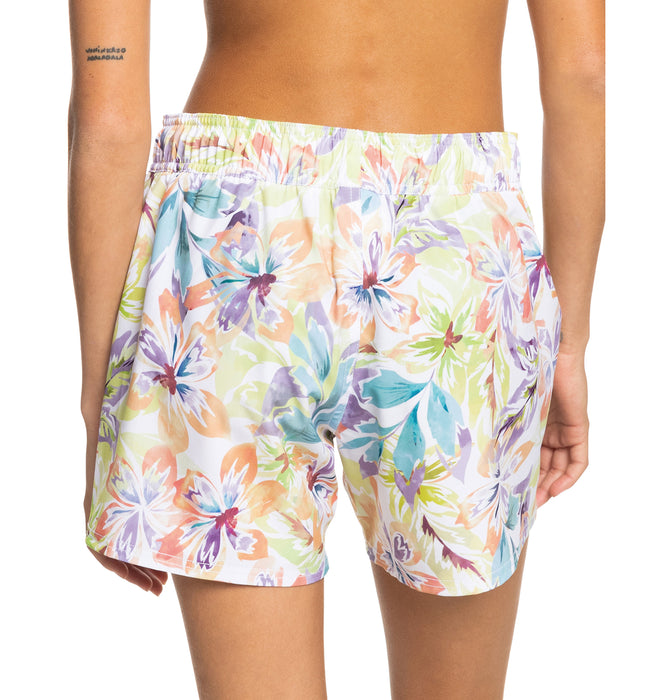 【OUTLET】Roxy ROXY SEA PRINTED BSH 5 INCH ショート丈 ボードショーツ