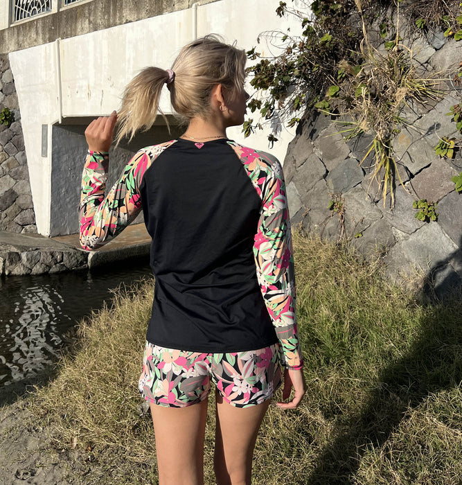 【OUTLET】Roxy LS LYCRA PRINTED ラッシュガード