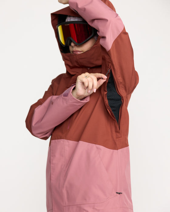【OUTLET】VOLCOM レディース V.CO ERAS INS GORE JACKET スノージャケット