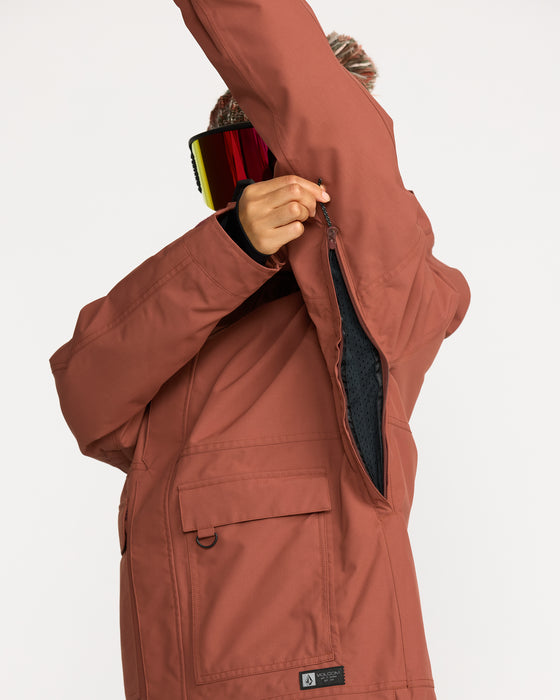 VOLCOM レディース QC CRUISER INS PARKA スノージャケット