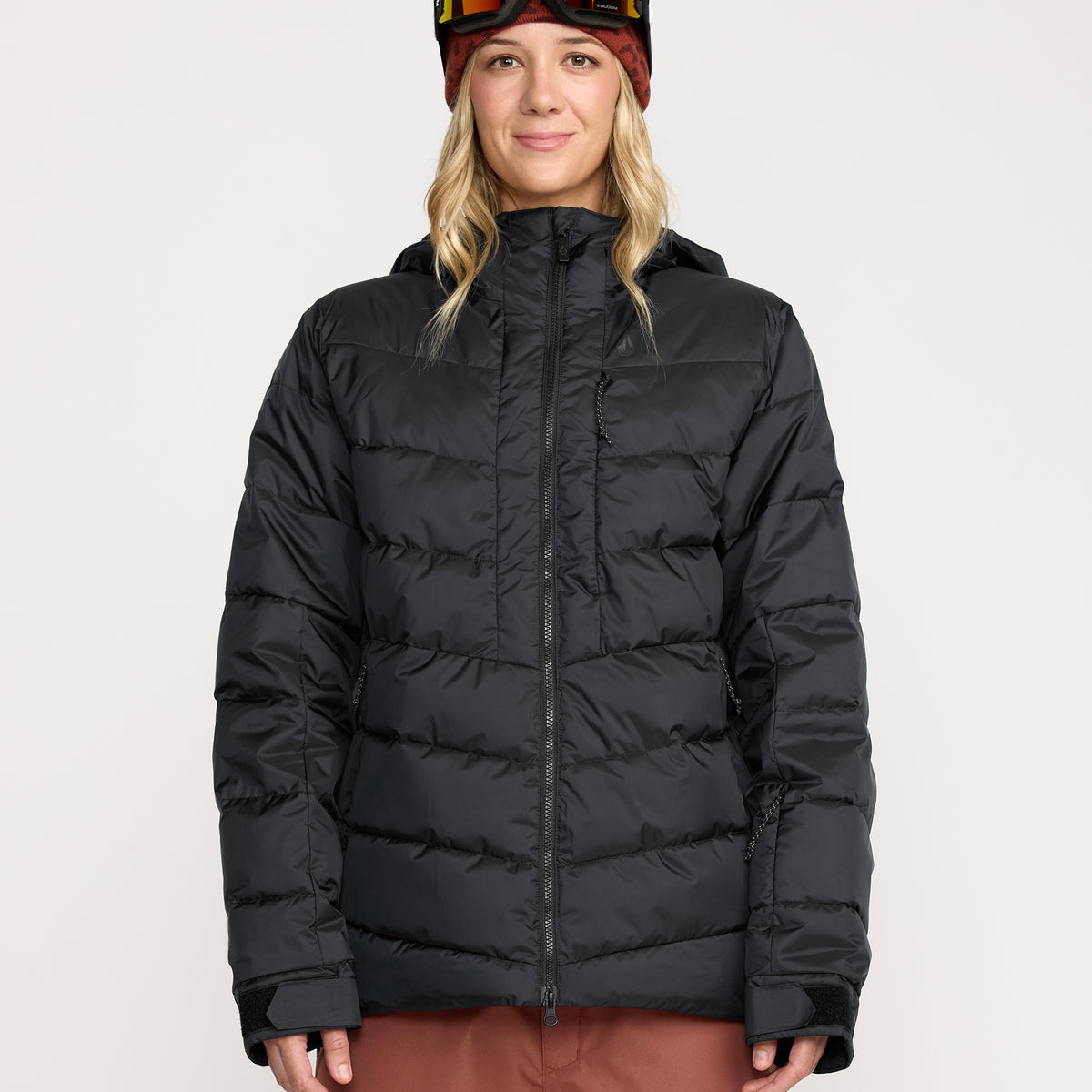OUTLET FAMILY SALE】VOLCOM レディース ESTES PUFF JACKET スノー